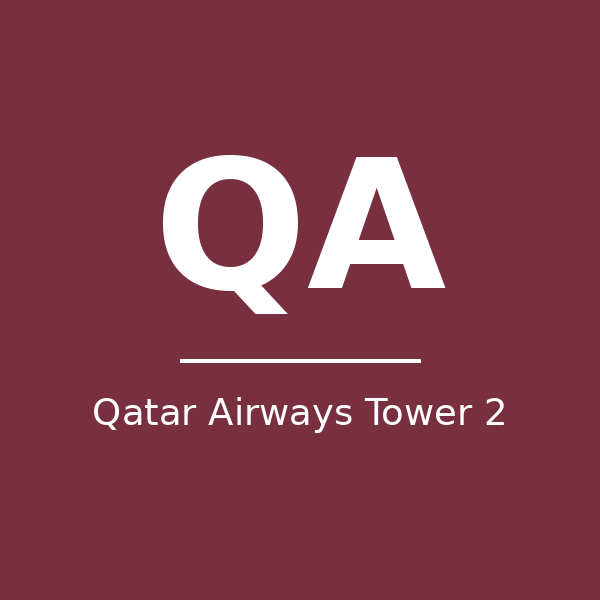 برج الخطوط الجوية القطرية 2 - خطوط جوية - طريق المطار، الدوحة in qatar