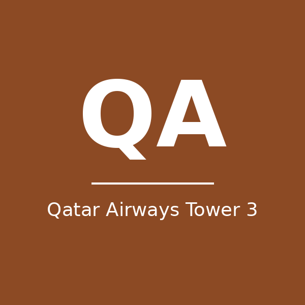 برج الخطوط الجوية القطرية 3 - خطوط جوية - الدوحة in qatar