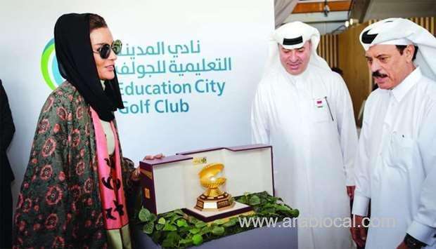 her-highness-sheikha-moza-attended-opening-of-the-education-city-golf-club_qatar