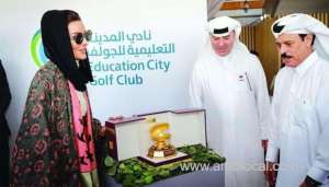 her-highness-sheikha-moza-attended-opening-of-the-education-city-golf-clubqatar