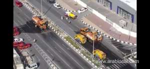 mme-disinfected-12-million-square-meter-areas-from-street-1-to-32-in-the-industrial-area-qatar