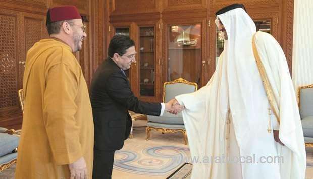 amir-meets-consultant-to-king-moroccan-and-moroccan-minister-of-foreign-relations_qatar