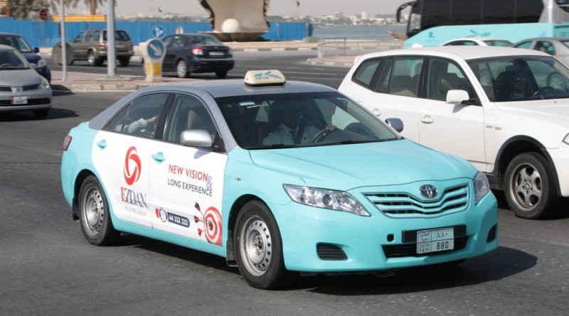 karwa taxi silver roof