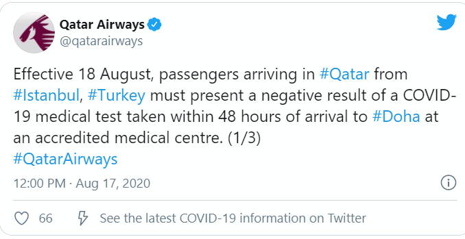 qatar Airways Instagram